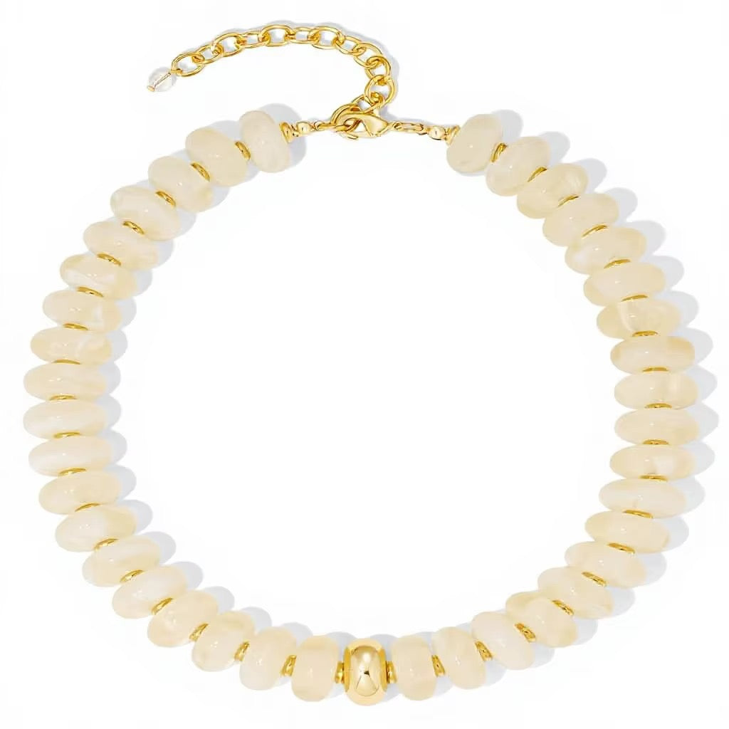 RTS Ivory Beaded Necklace