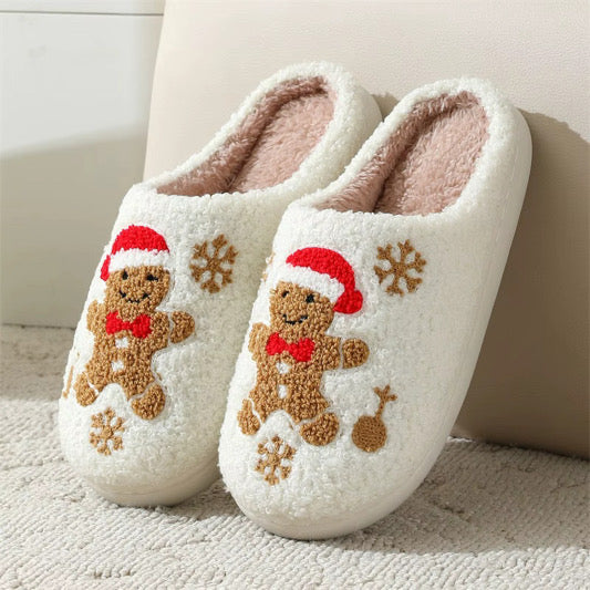 Gingerbread Snowflake Slippers *CIJ SPECIAL*