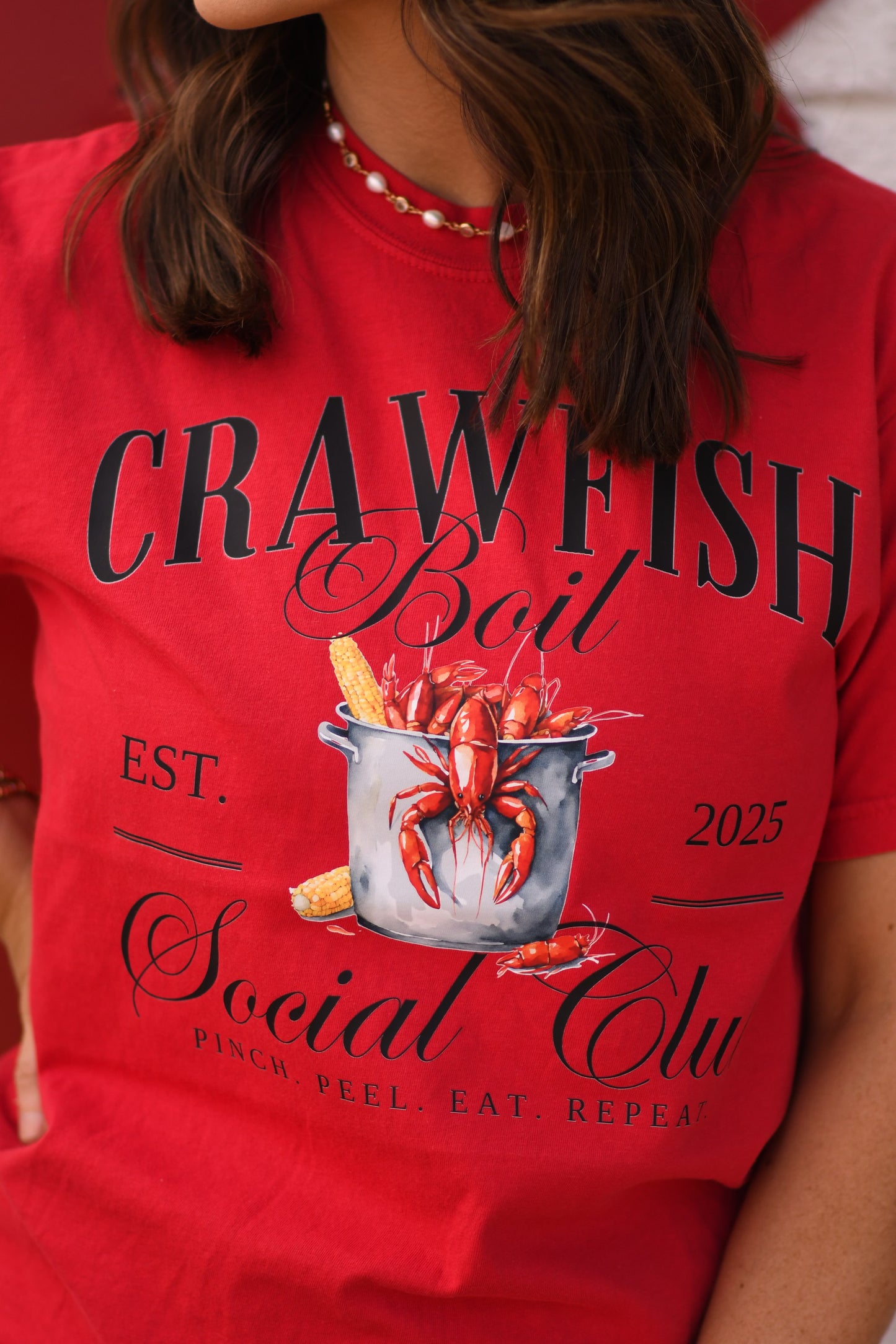 Crawfish Boil Social Club Tee