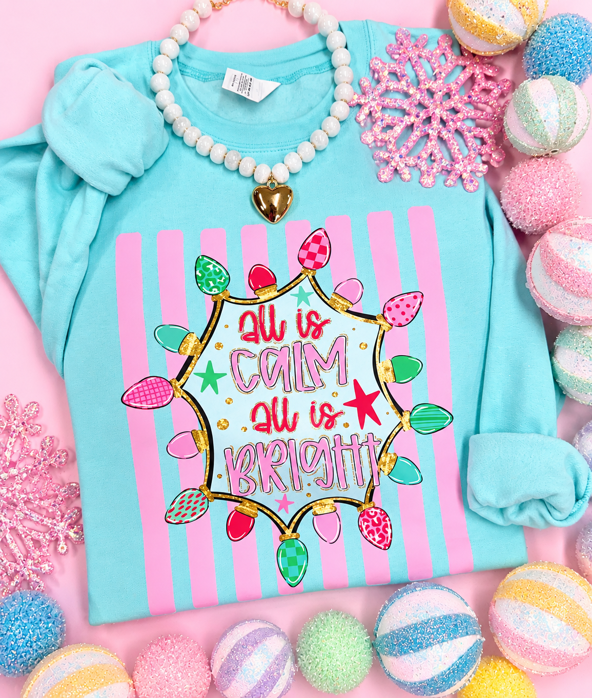 All Is Calm All Is Bright Tee/Sweatshirt