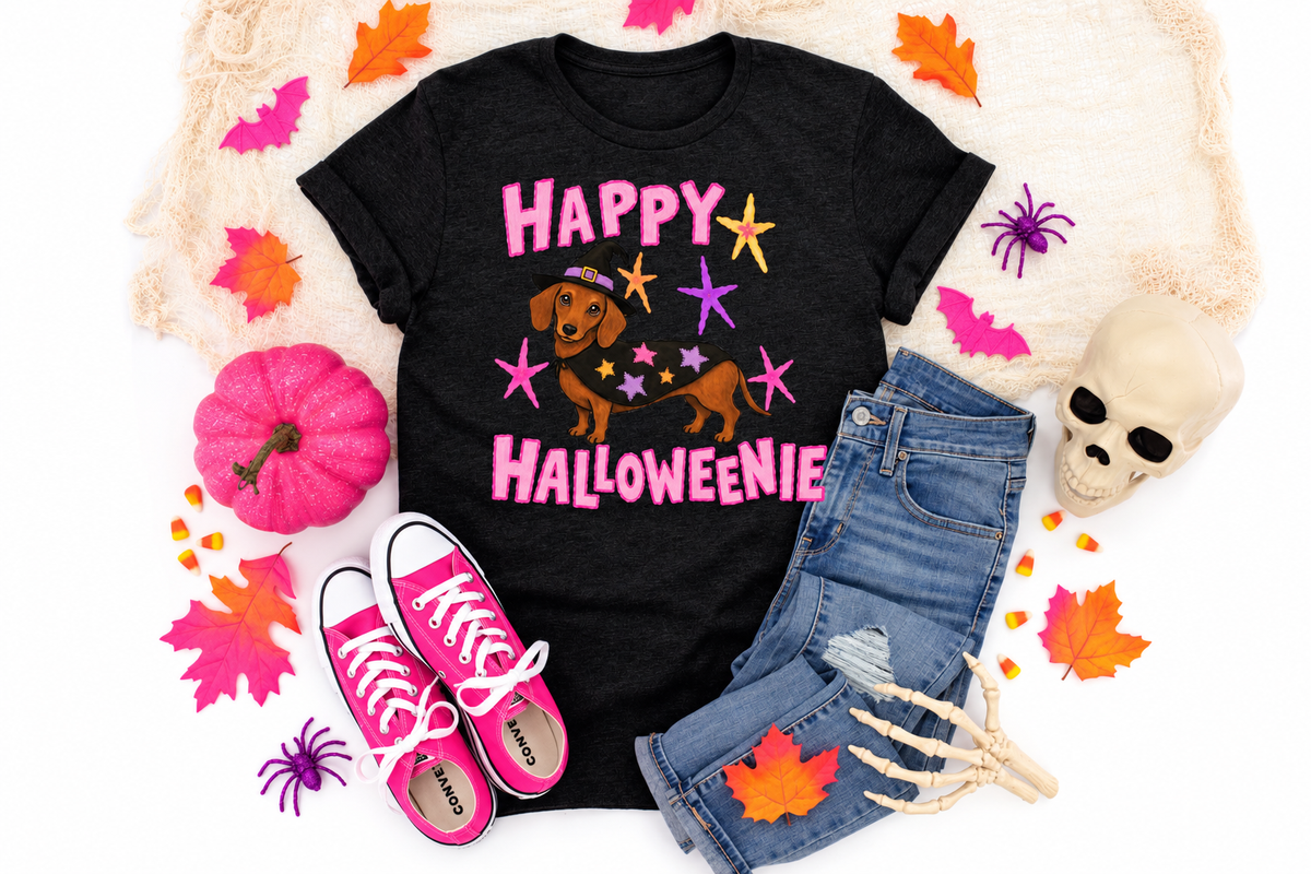 Happy Halloweenie Tee *WEEKEND SALE*