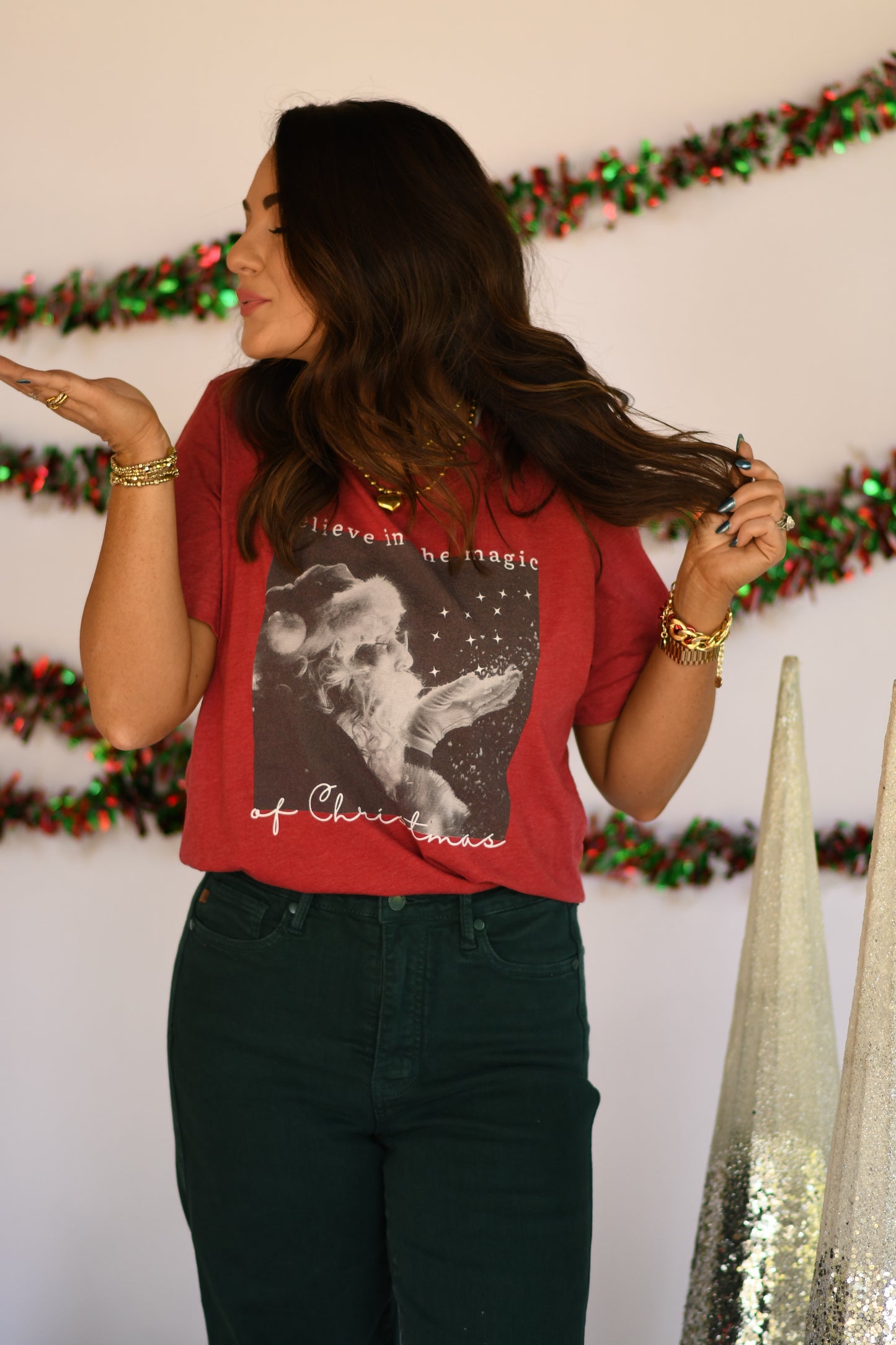 Believe In The Magic Of Christmas Tees