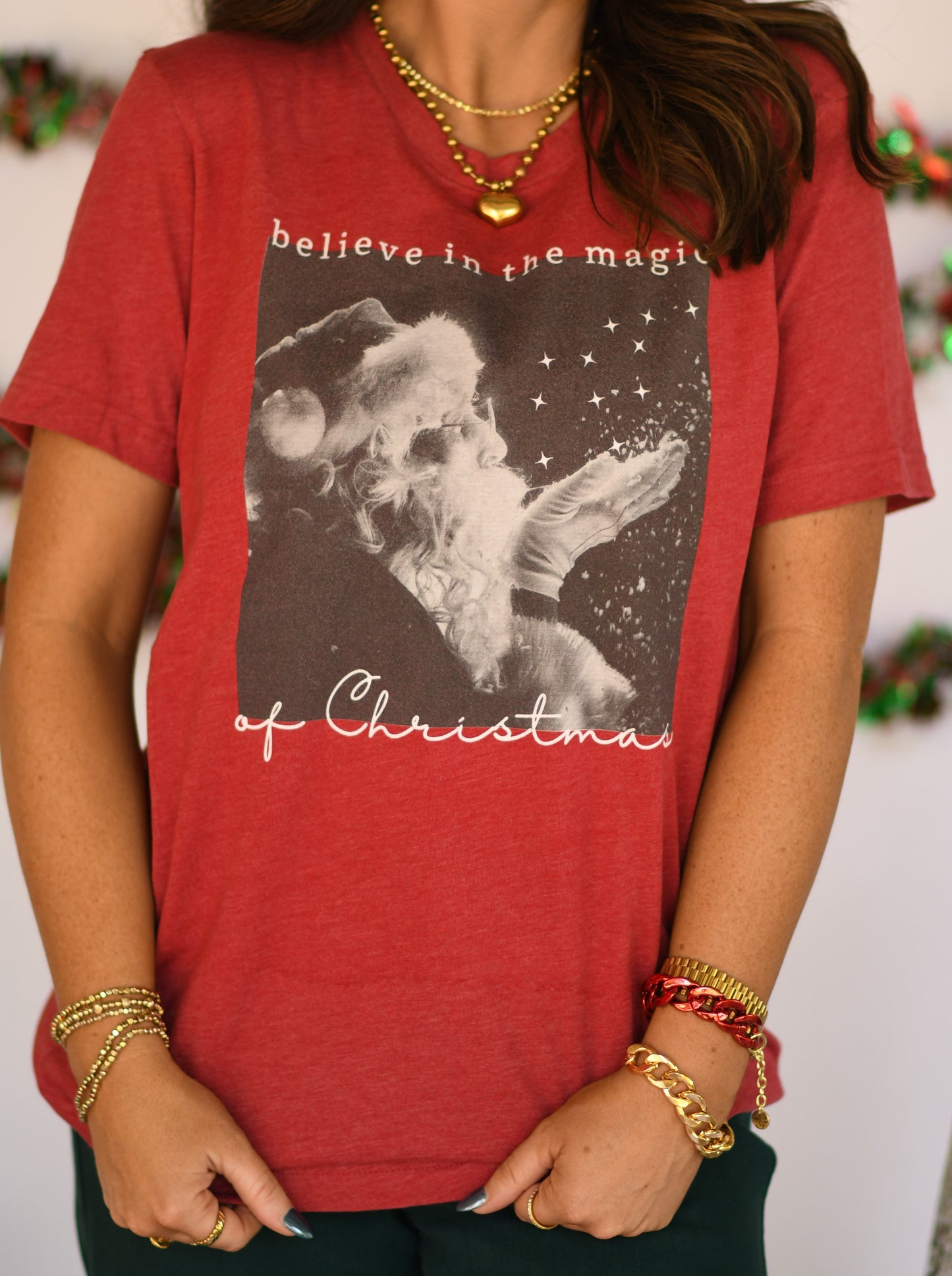 Believe In The Magic Of Christmas Tees