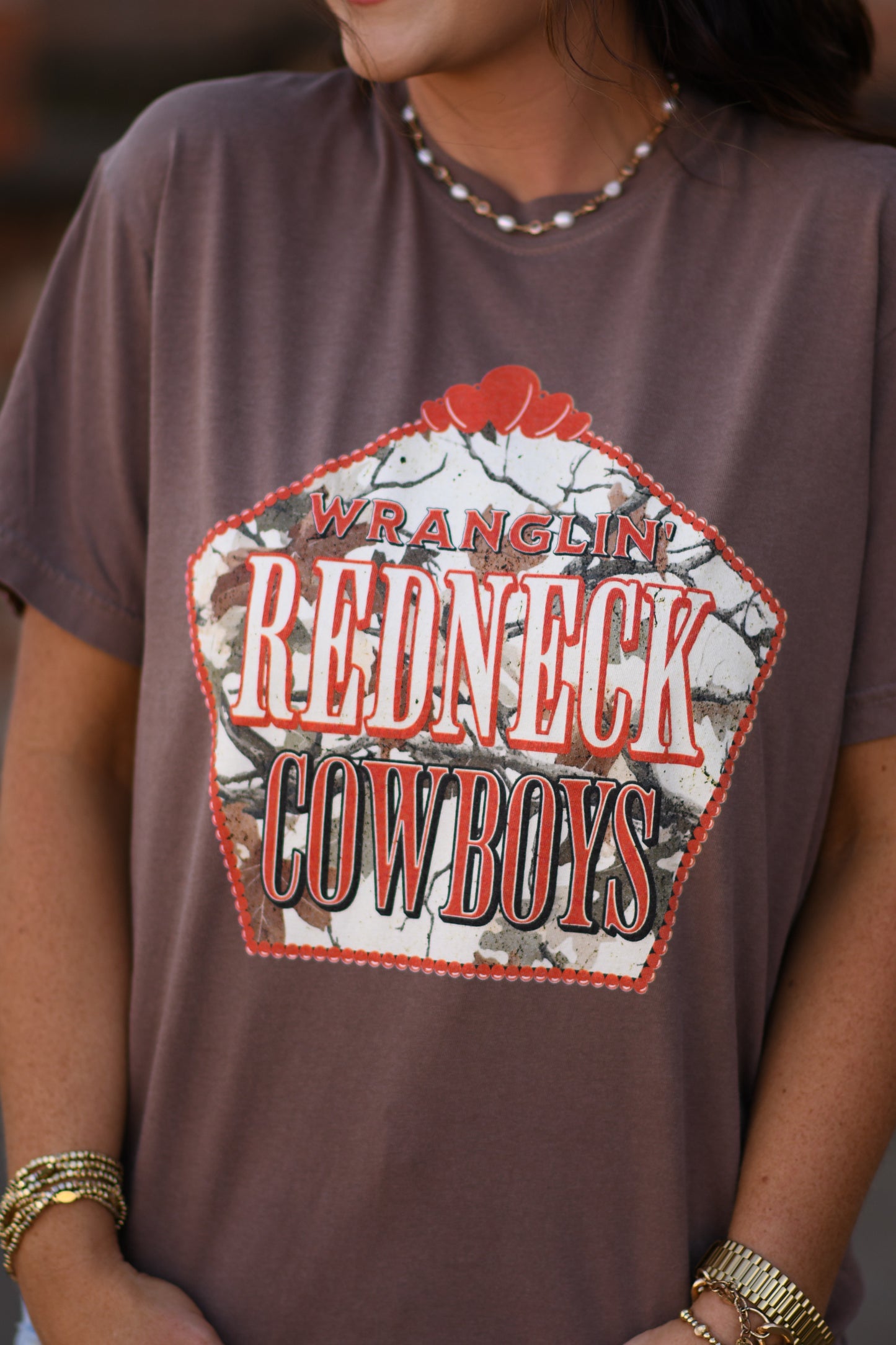 Wranglin' Redneck Cowboys Tee