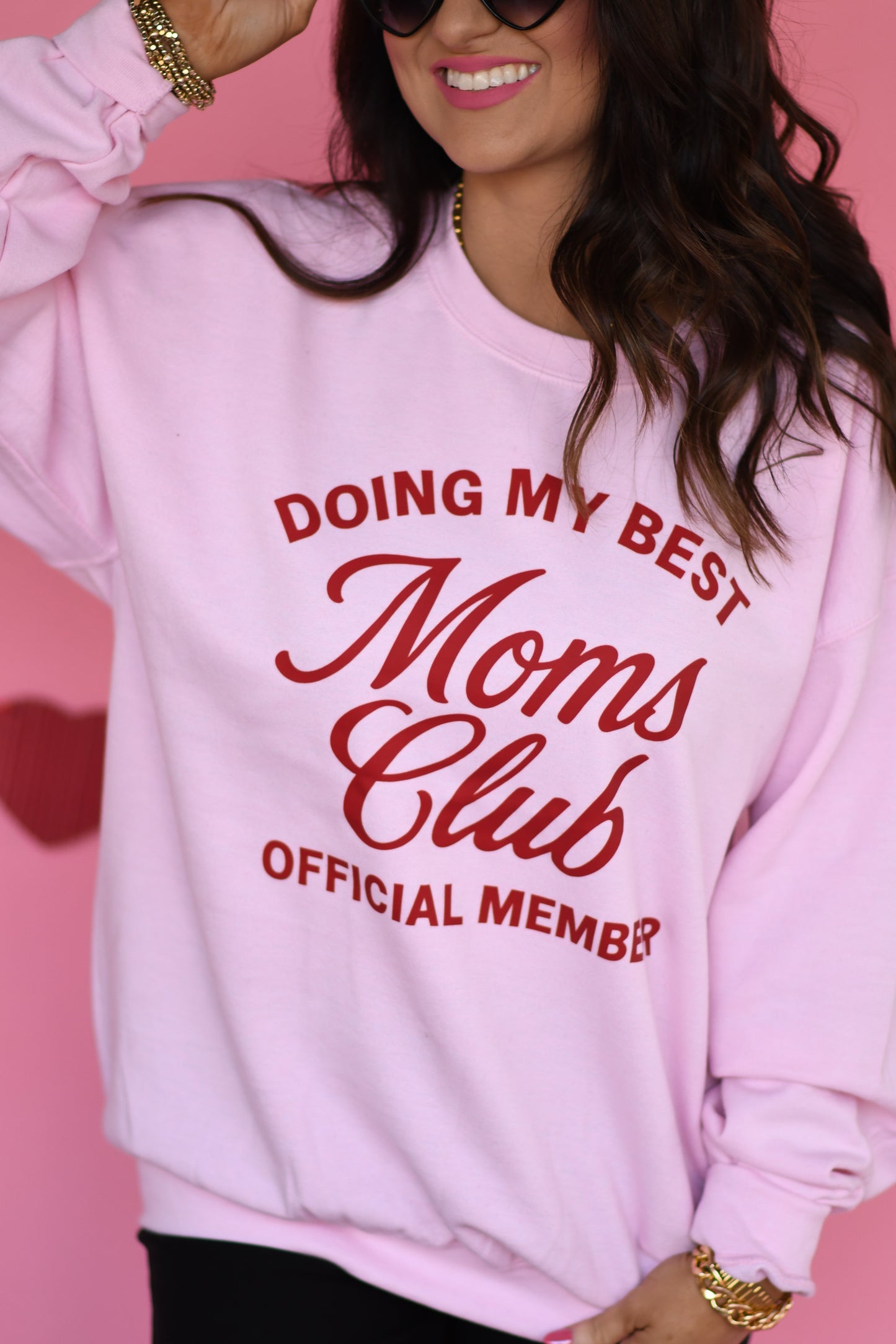 Doing My Best Moms Club Sweatshirt
