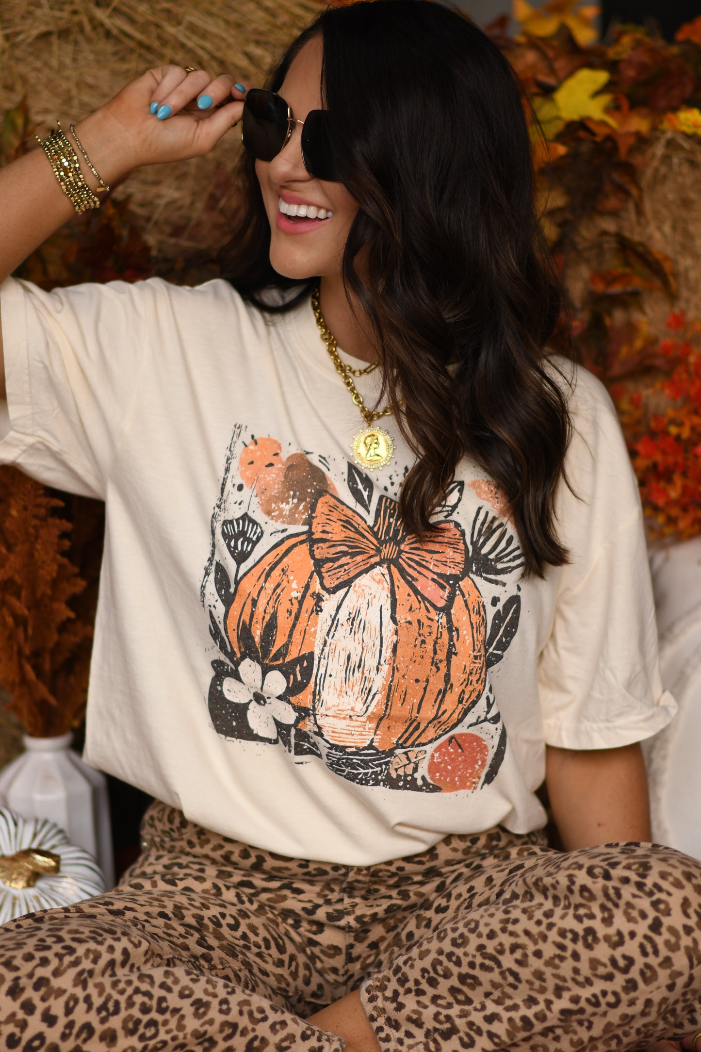 Pumpkin Sketch Tee