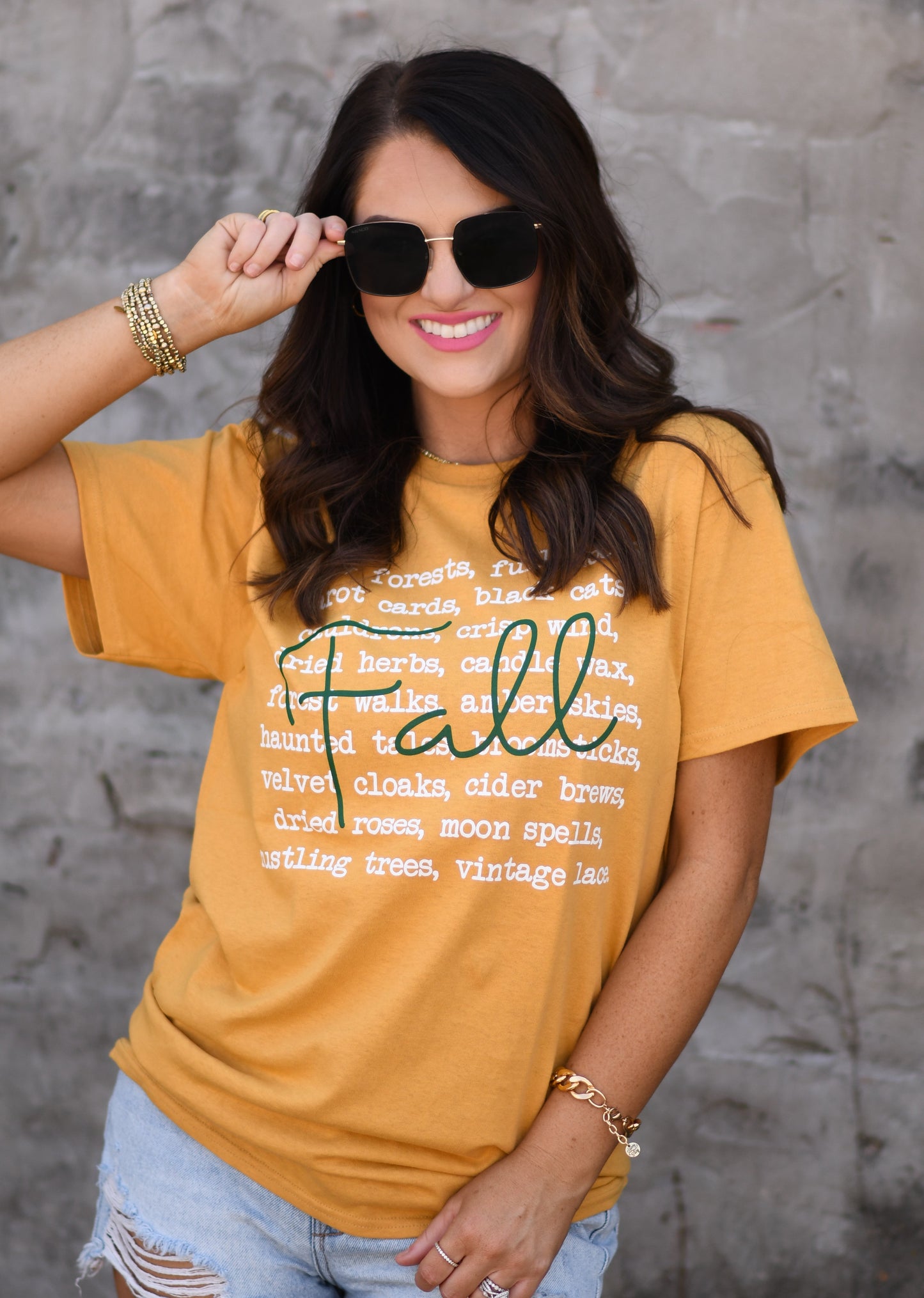 Fall Words Delta Tee