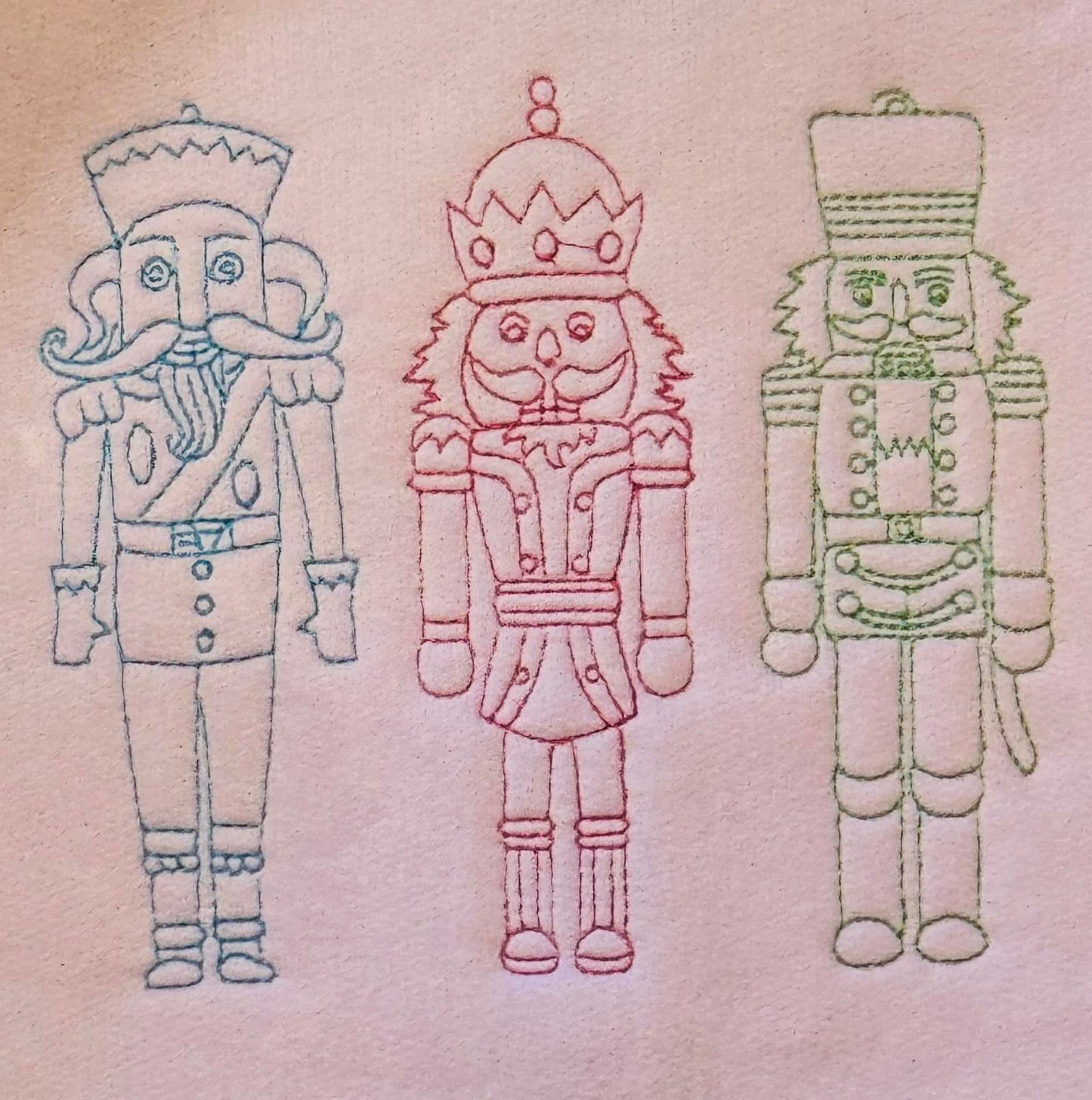 Nutcracker Embroidered Sweatshirt