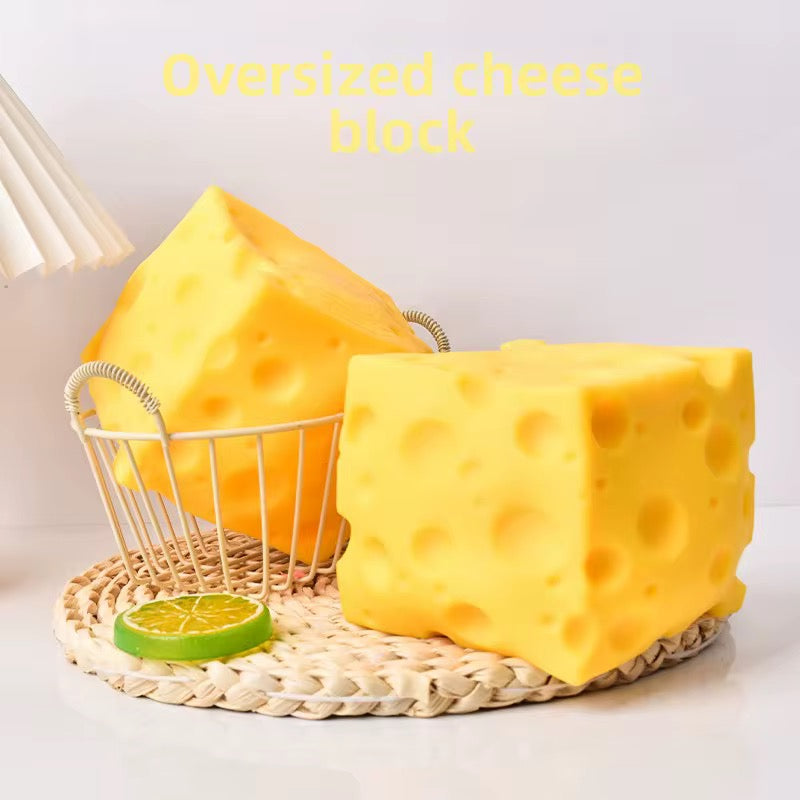 Large Cheese Squishy *Pre Order* *Mid July Shipment*