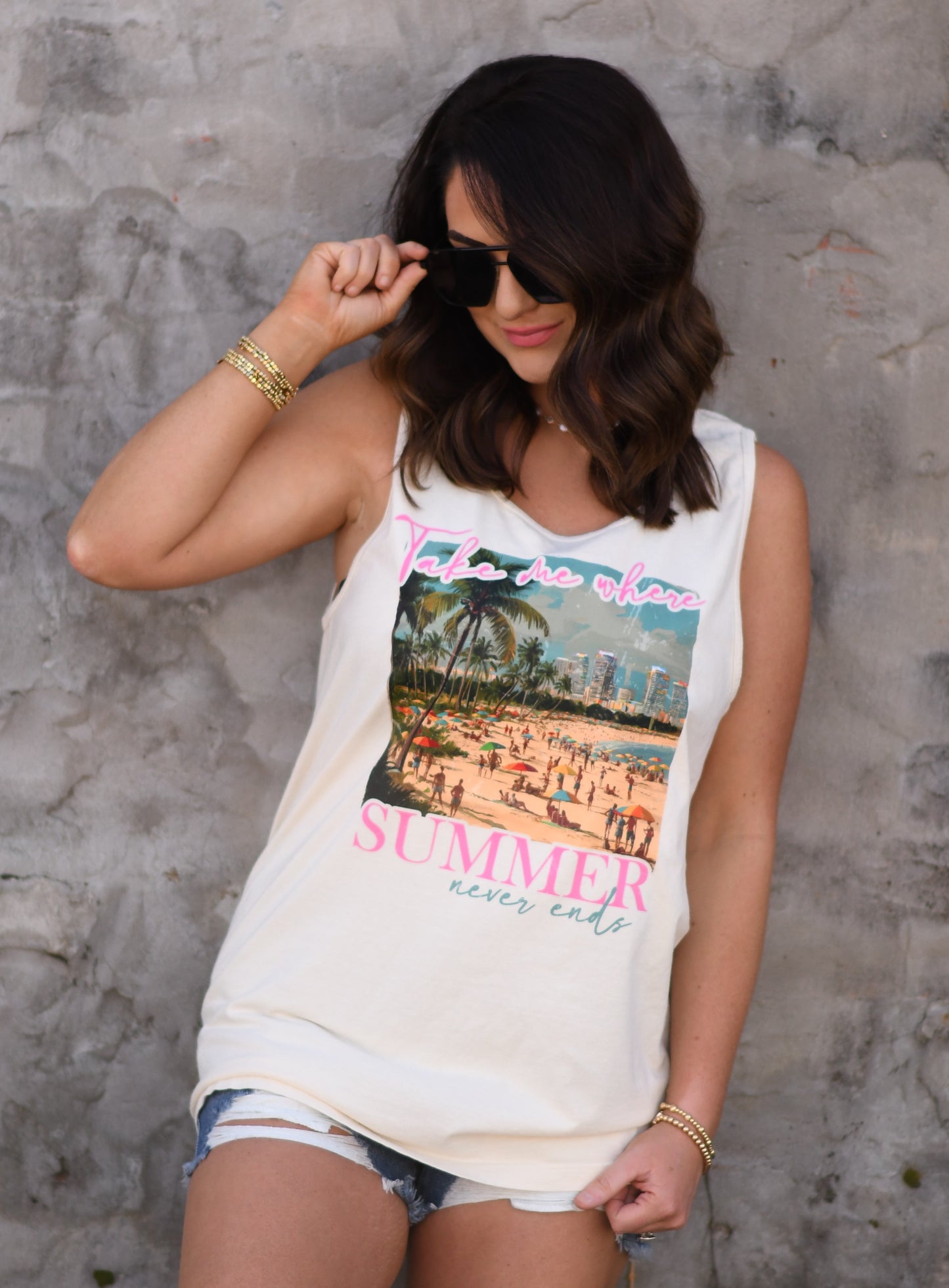 Take Me Where Summer Never Ends Tank/Tee