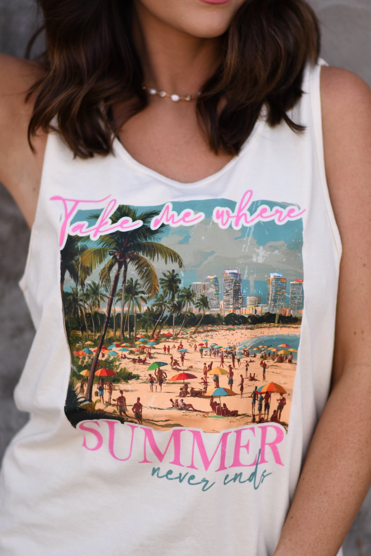 Take Me Where Summer Never Ends Tank/Tee