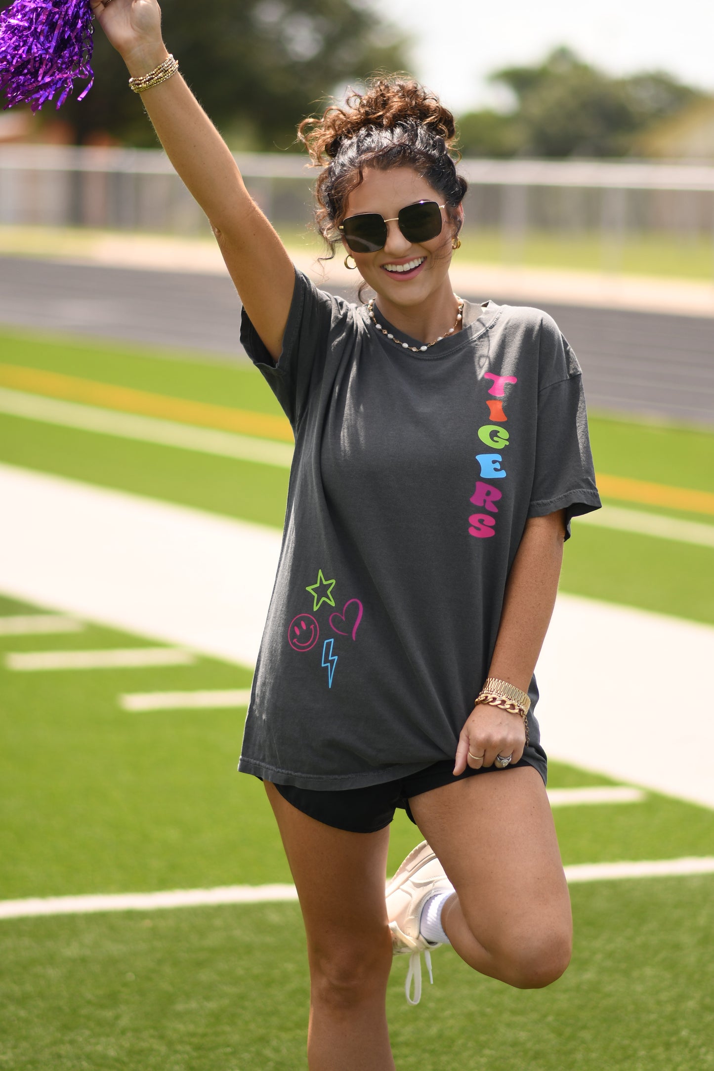 Custom Funky Spirit Icons Tee