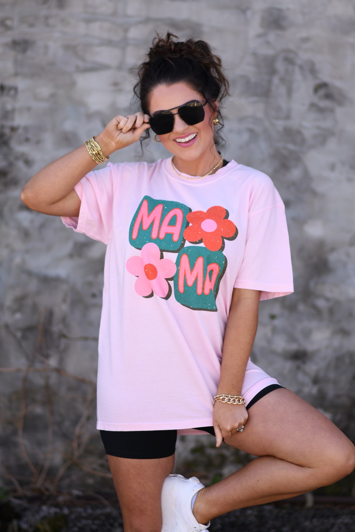 Mama Flowers Tee