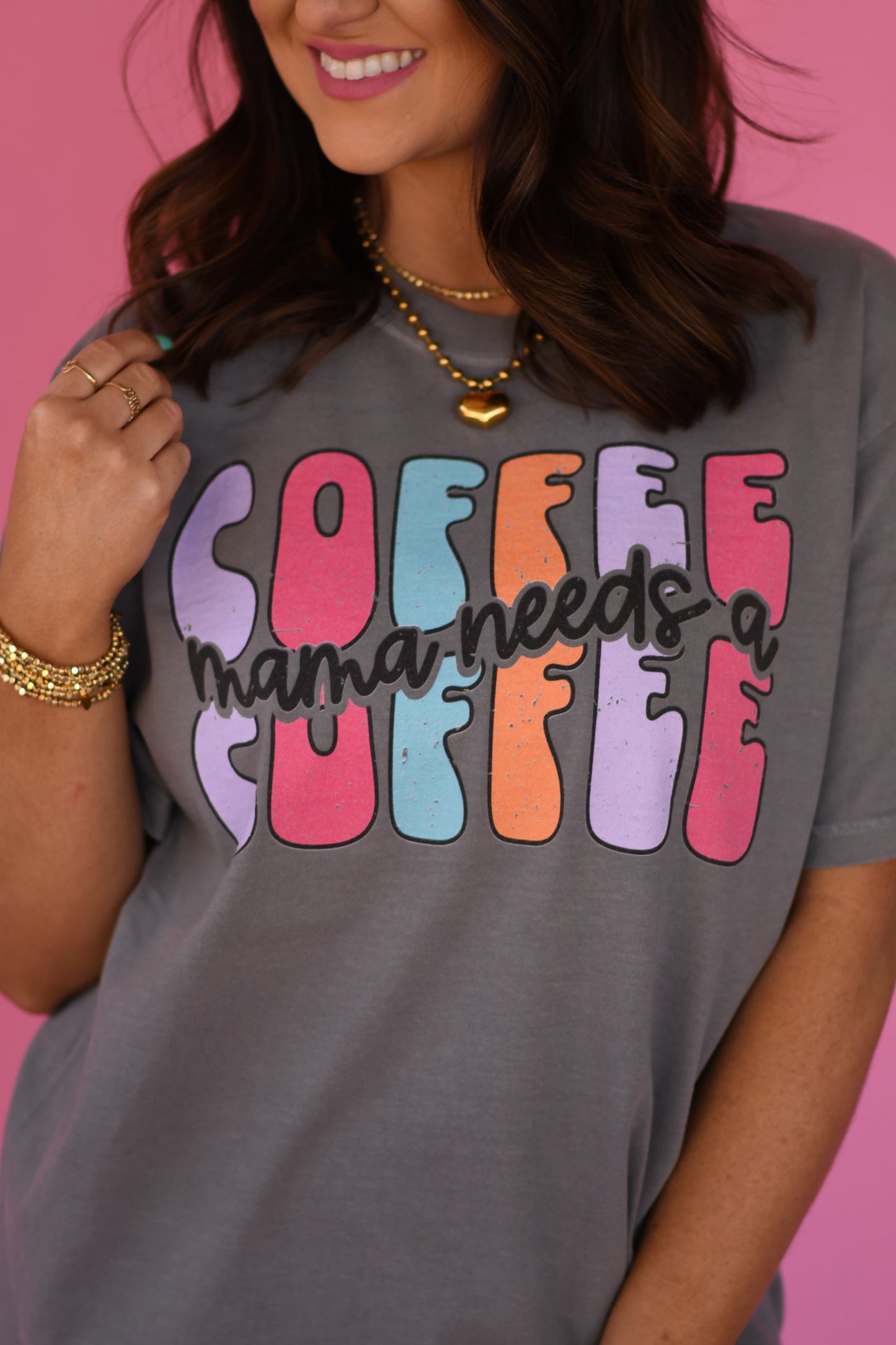 Mama Needs A Coffee Tee