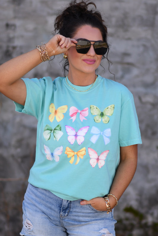 Butterflies And Bows Tee