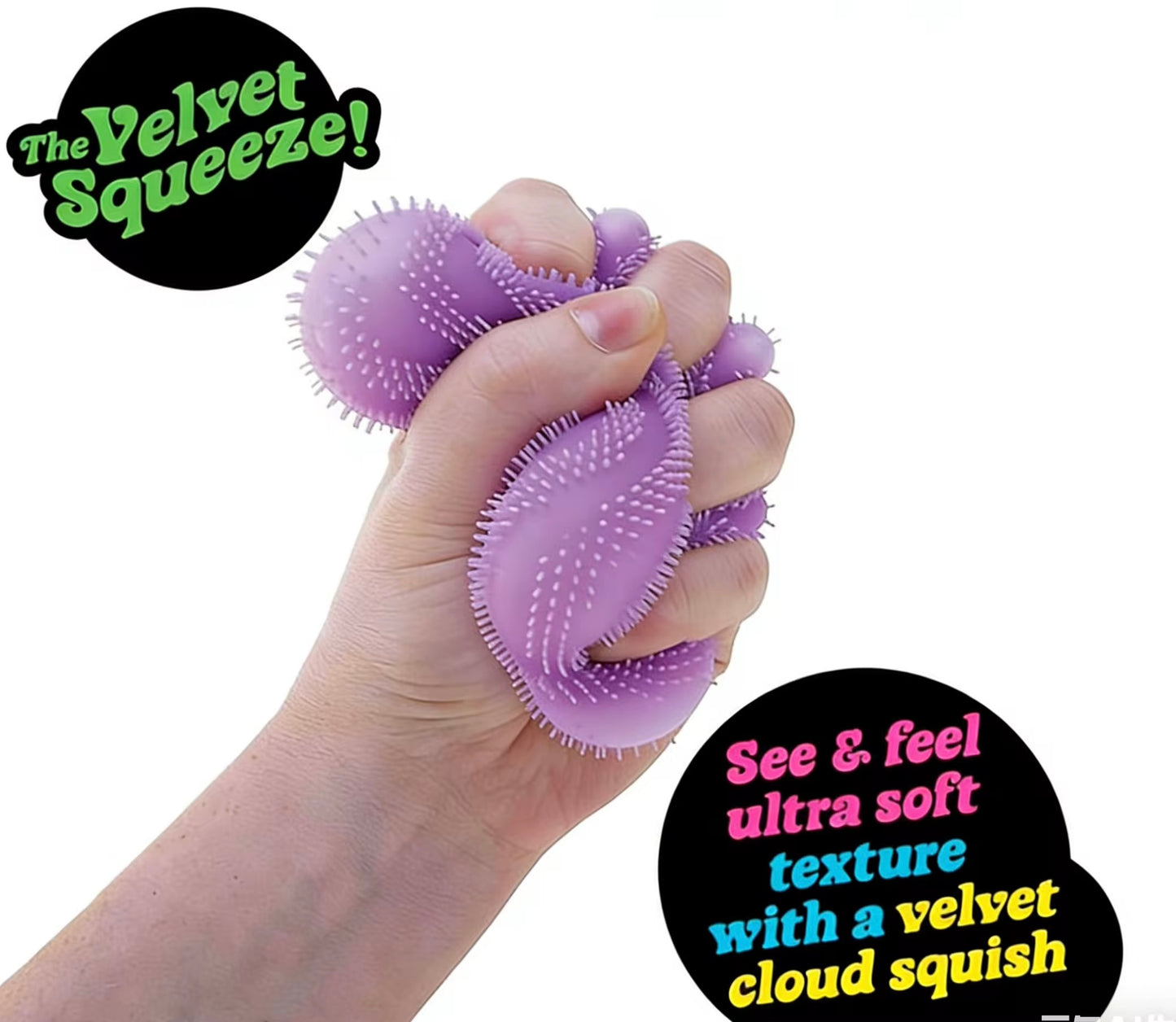 Wavy Fuzz Ball Squishy *Pre Order* May 4-8 Shipment