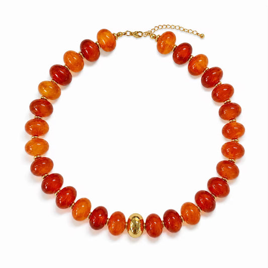 RTS Tortoise Beaded Necklace
