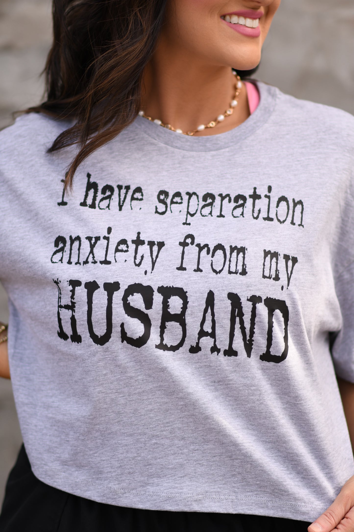 Separation Anxiety Crop/Tee