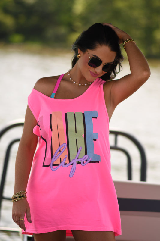 Lake Life Block Tank/Tee