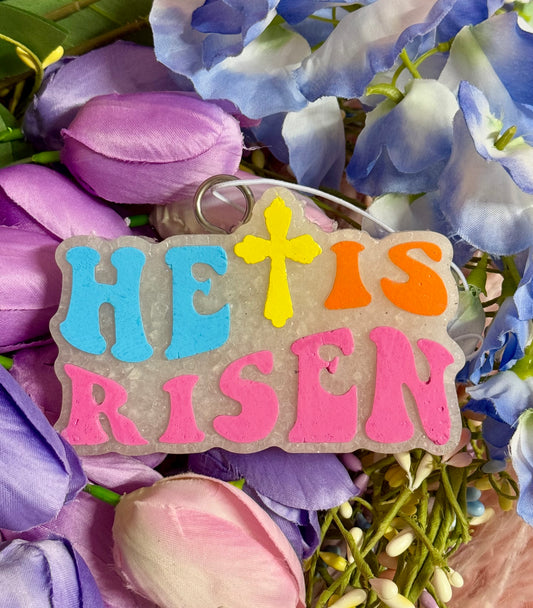 He Is Risen Car Freshie