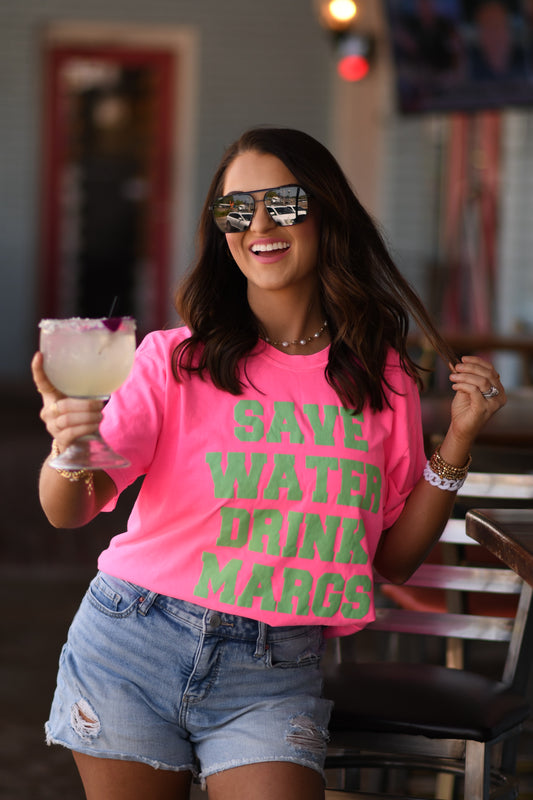 RTS Save Water Drink Margs Tee