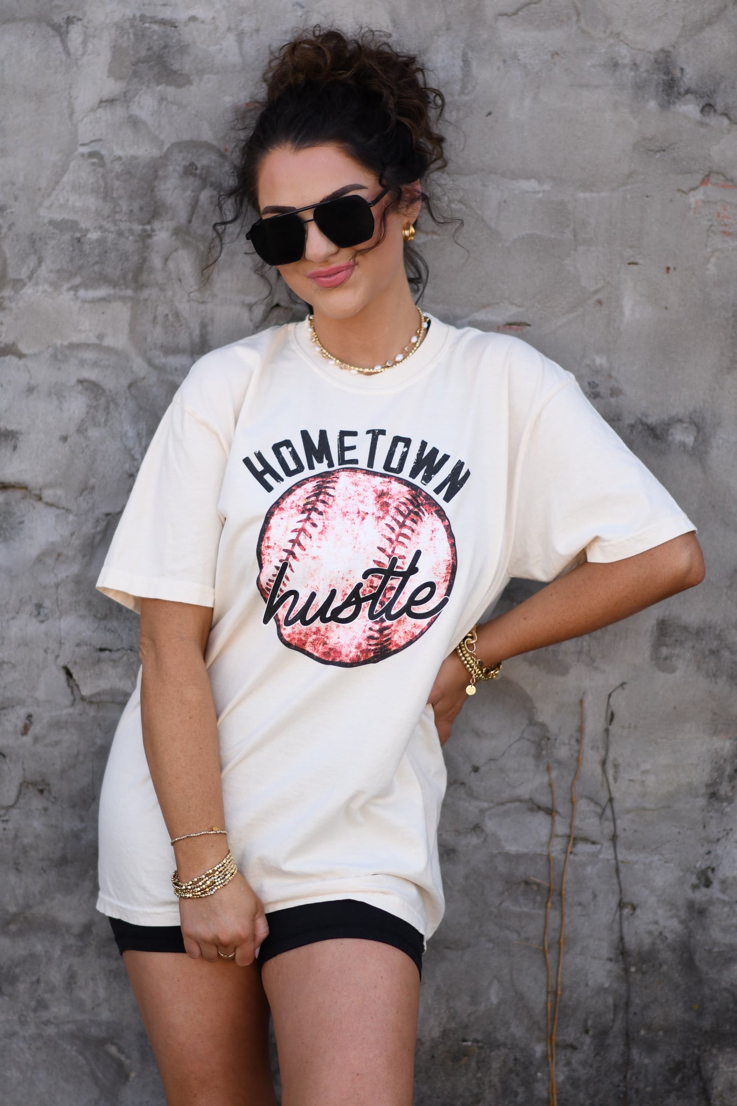 Baseball Hometown Hustle Tee