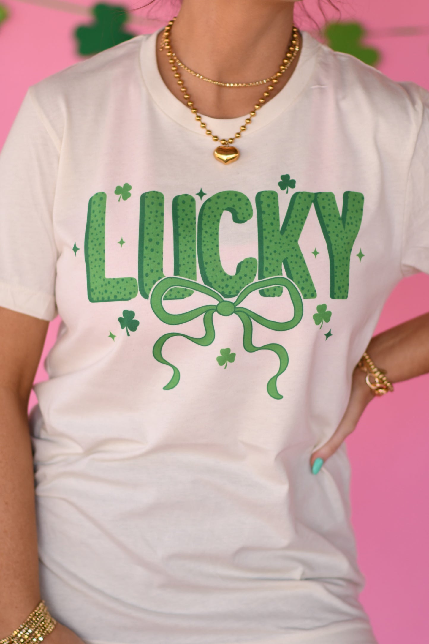 Lucky Bow Tee