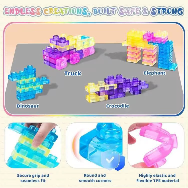 Gummy Block Sets Squishy *READY TO SHIP*