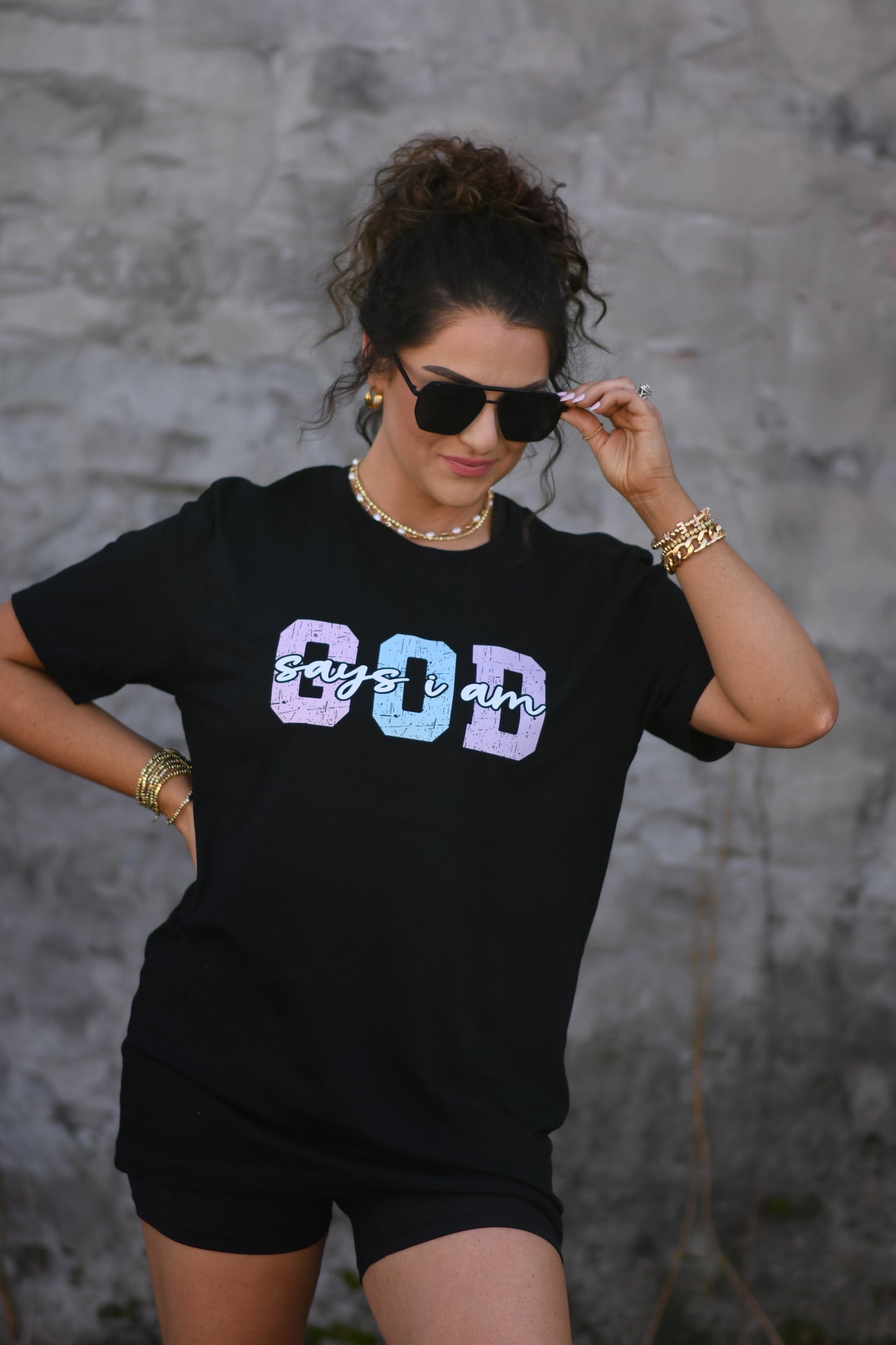 God Says I Am Tee