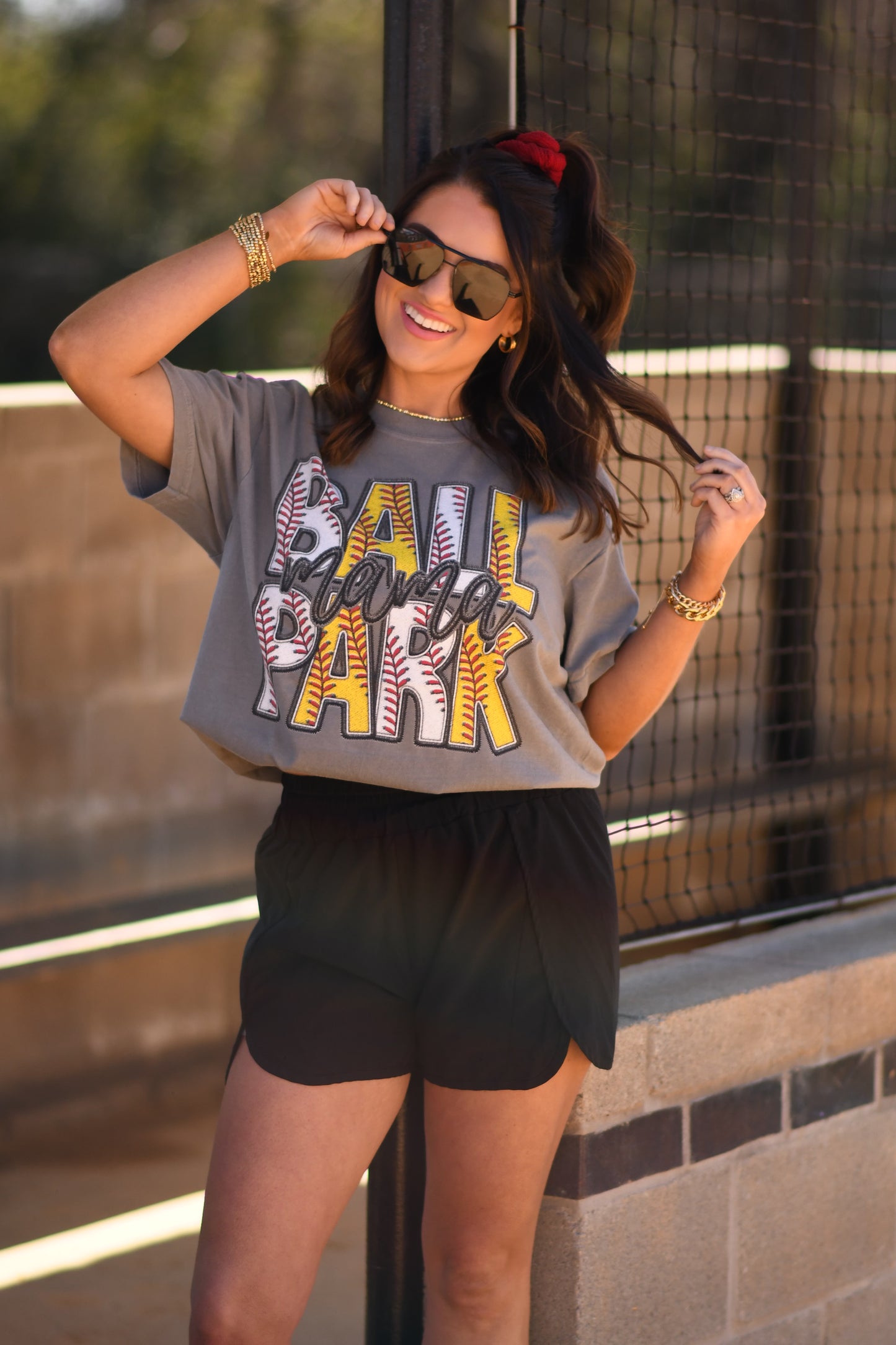 Ballpark Mama Tee