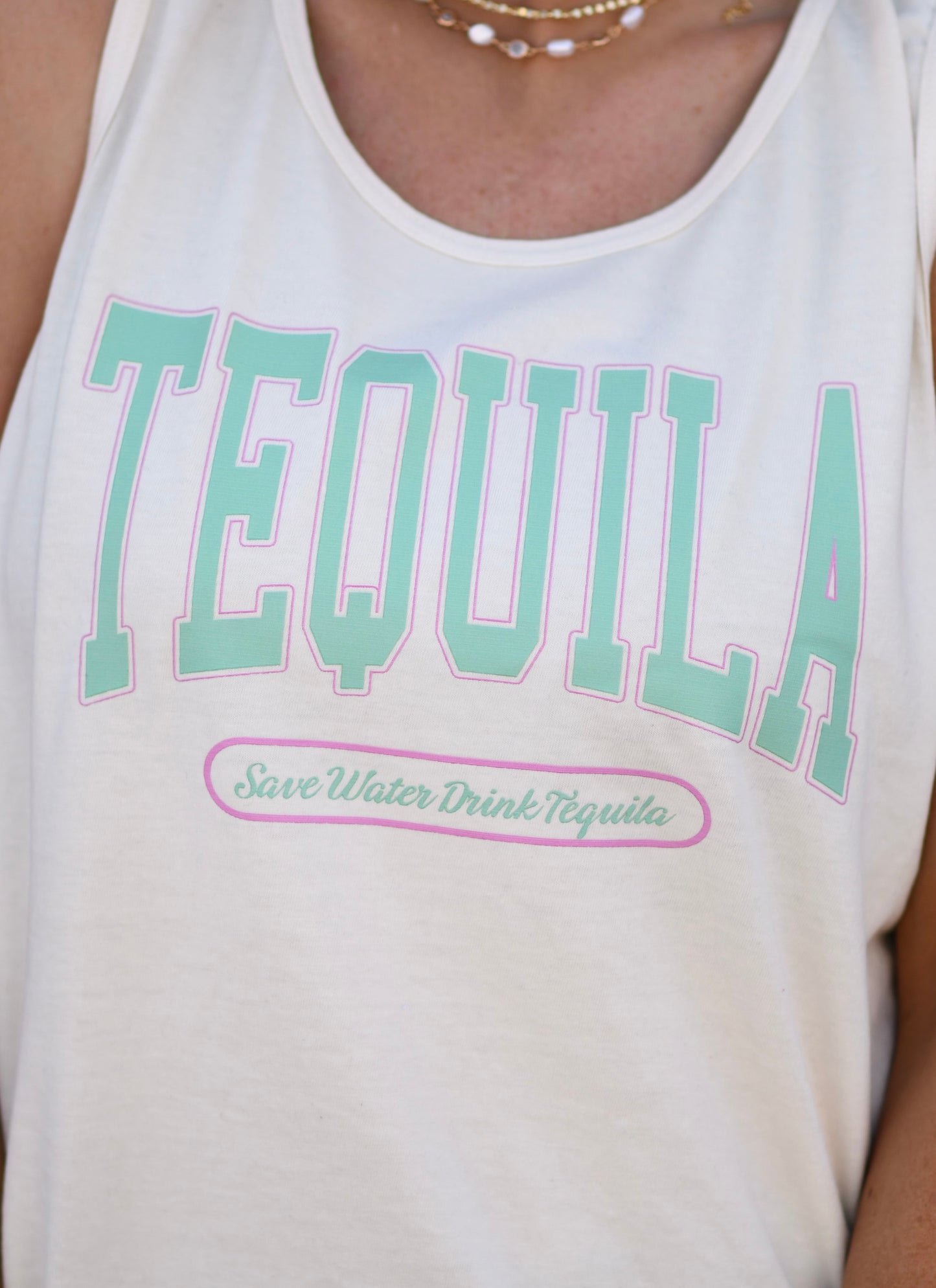 Save Water Drink Tequila Tank/Tee