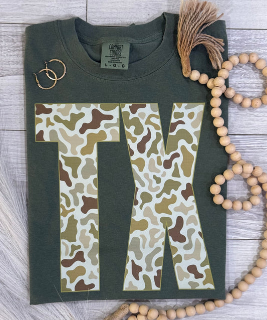 TX Camo State Tee