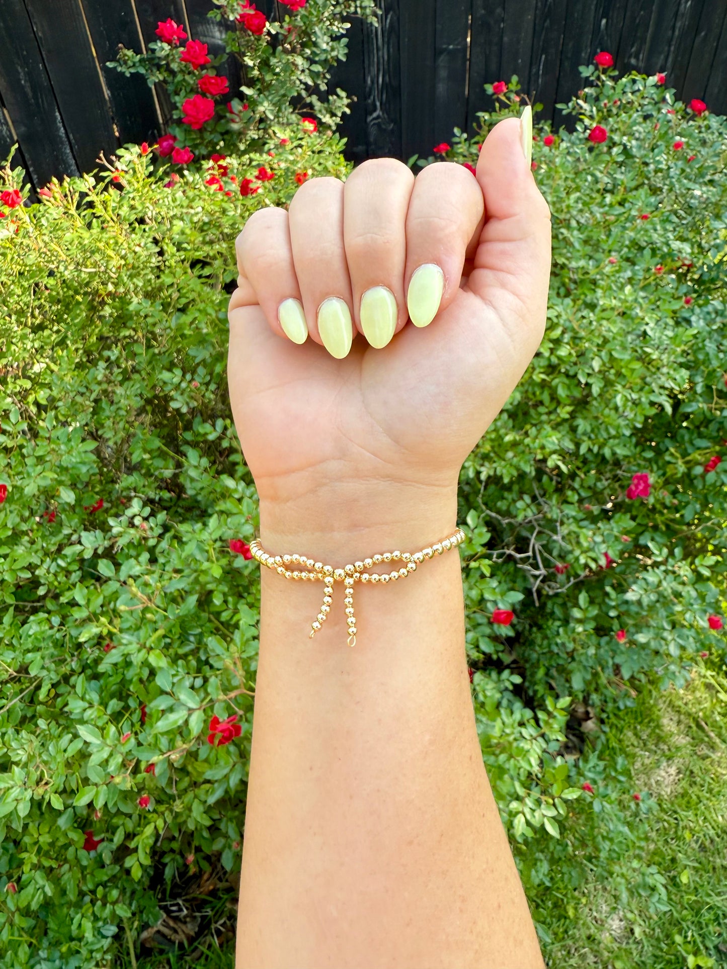 **SALE** Beaded Bow Bracelets
