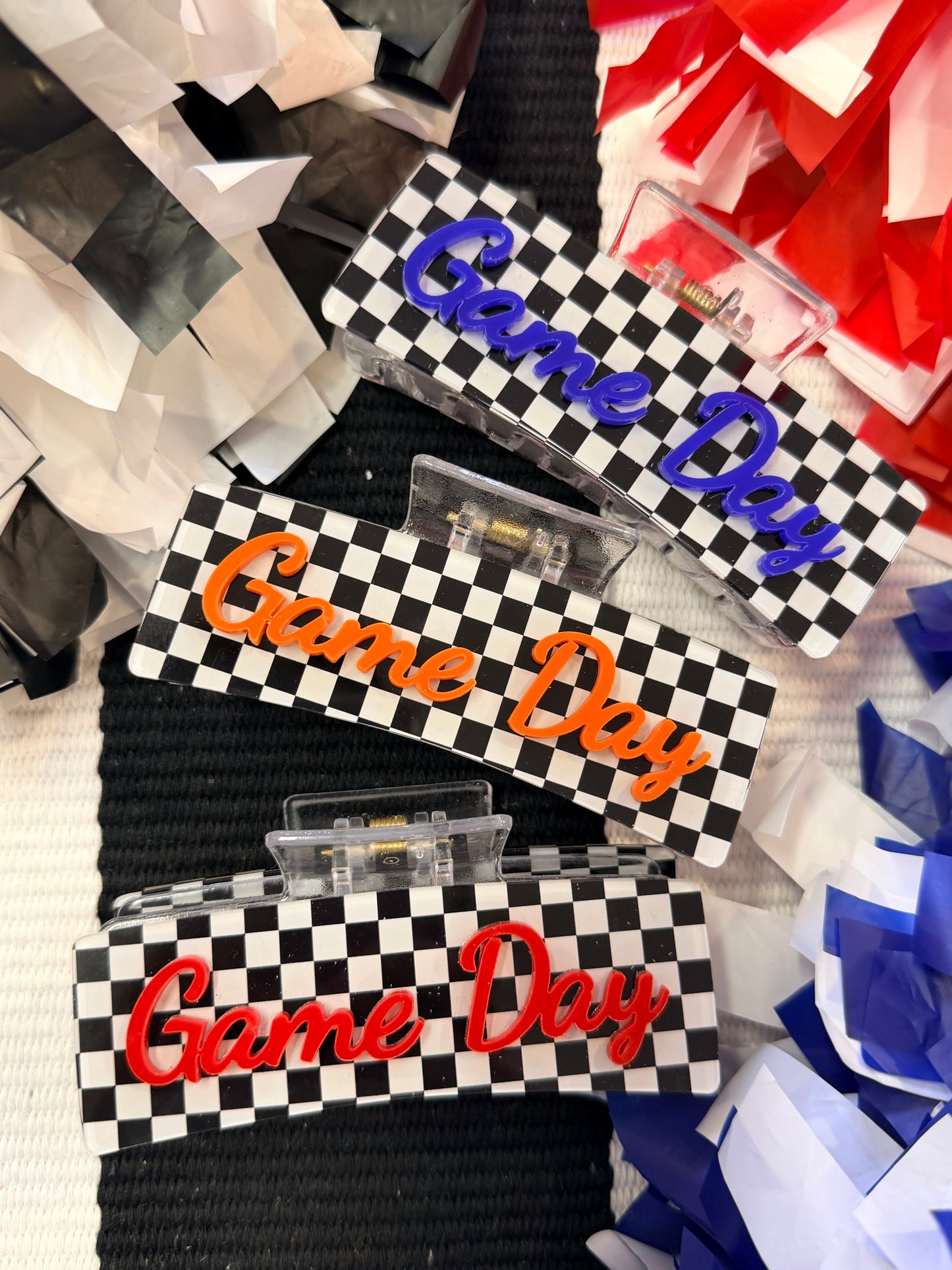 Custom Acrylic Hair Clips *PRE ORDER*