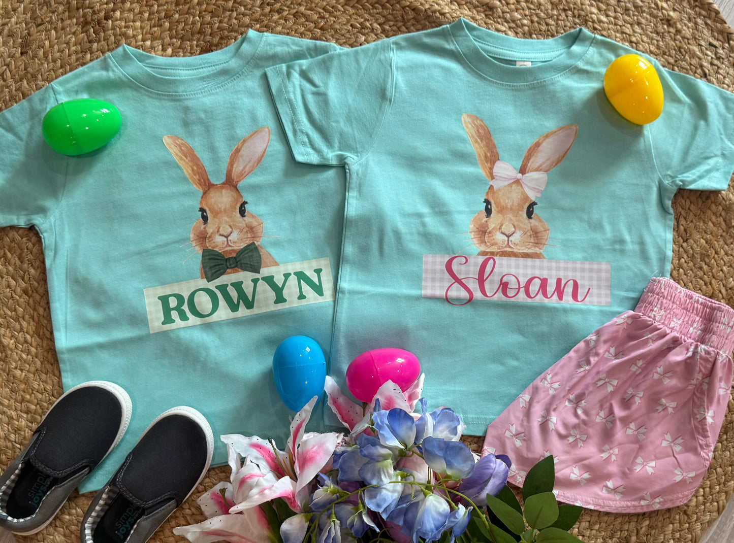 Custom Name Rabbit Tees