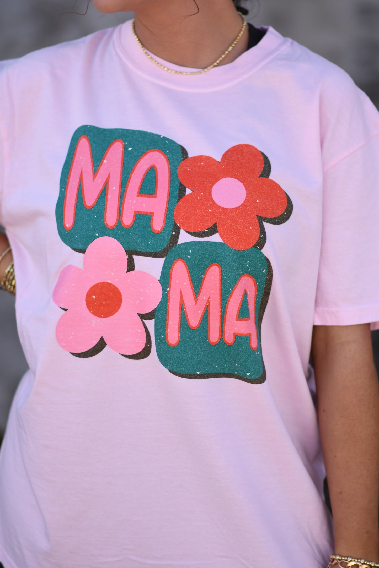 Mama Flowers Tee