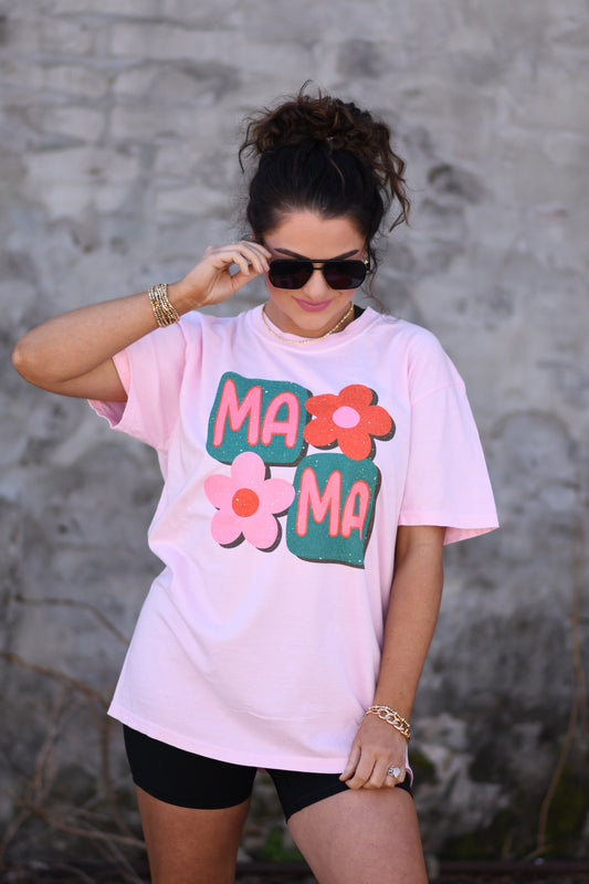 Mama Flowers Tee