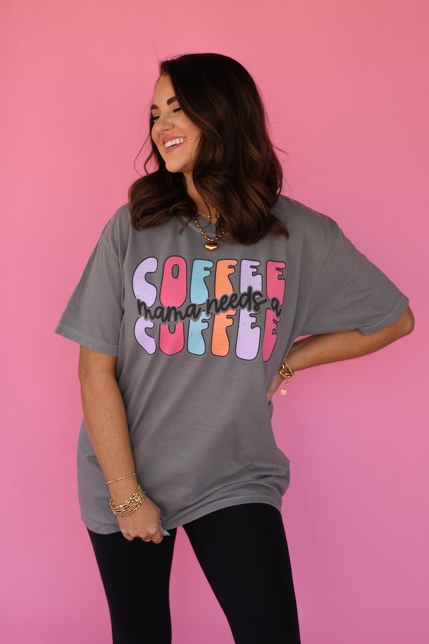 Mama Needs A Coffee Tee