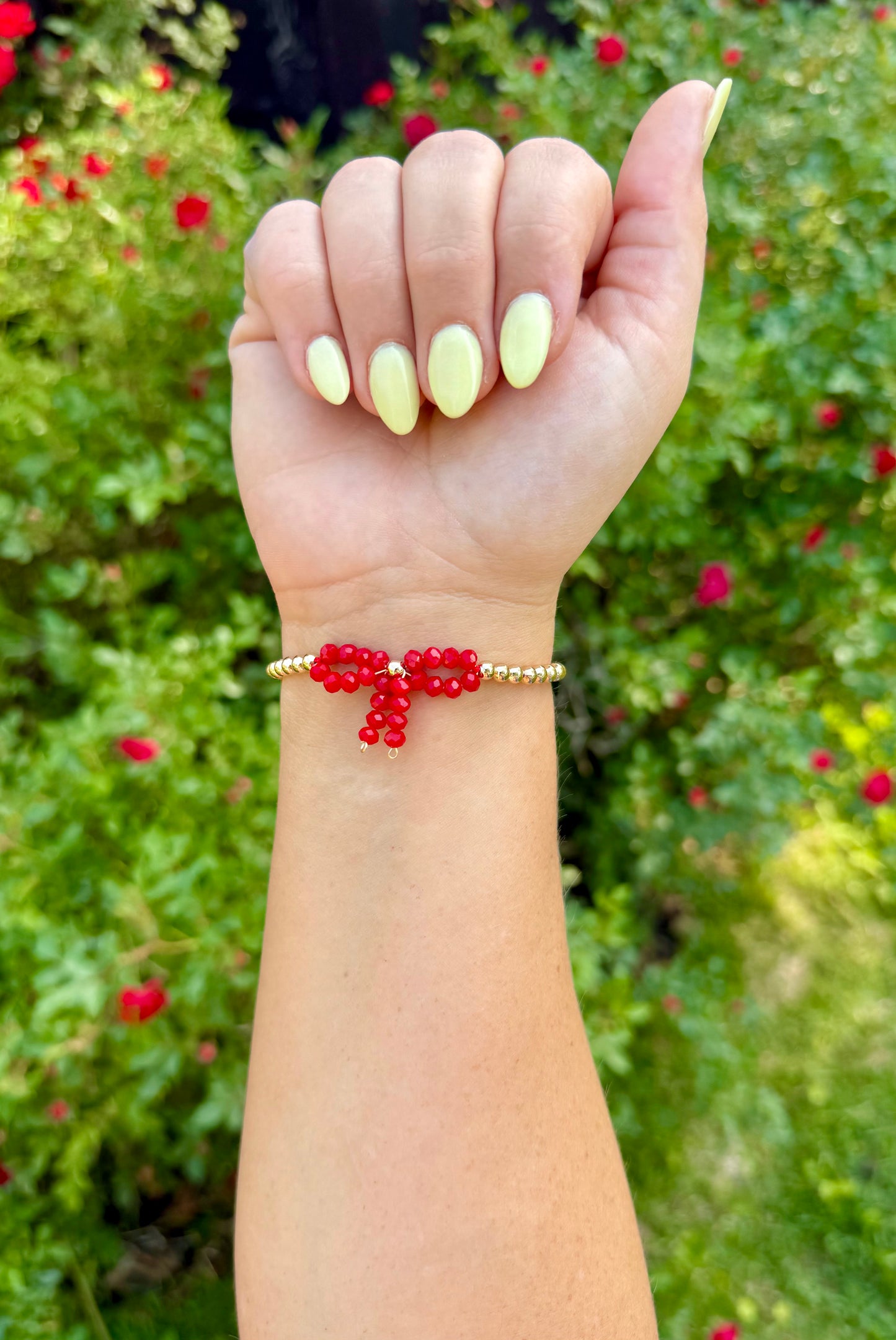 **SALE** Beaded Bow Bracelets
