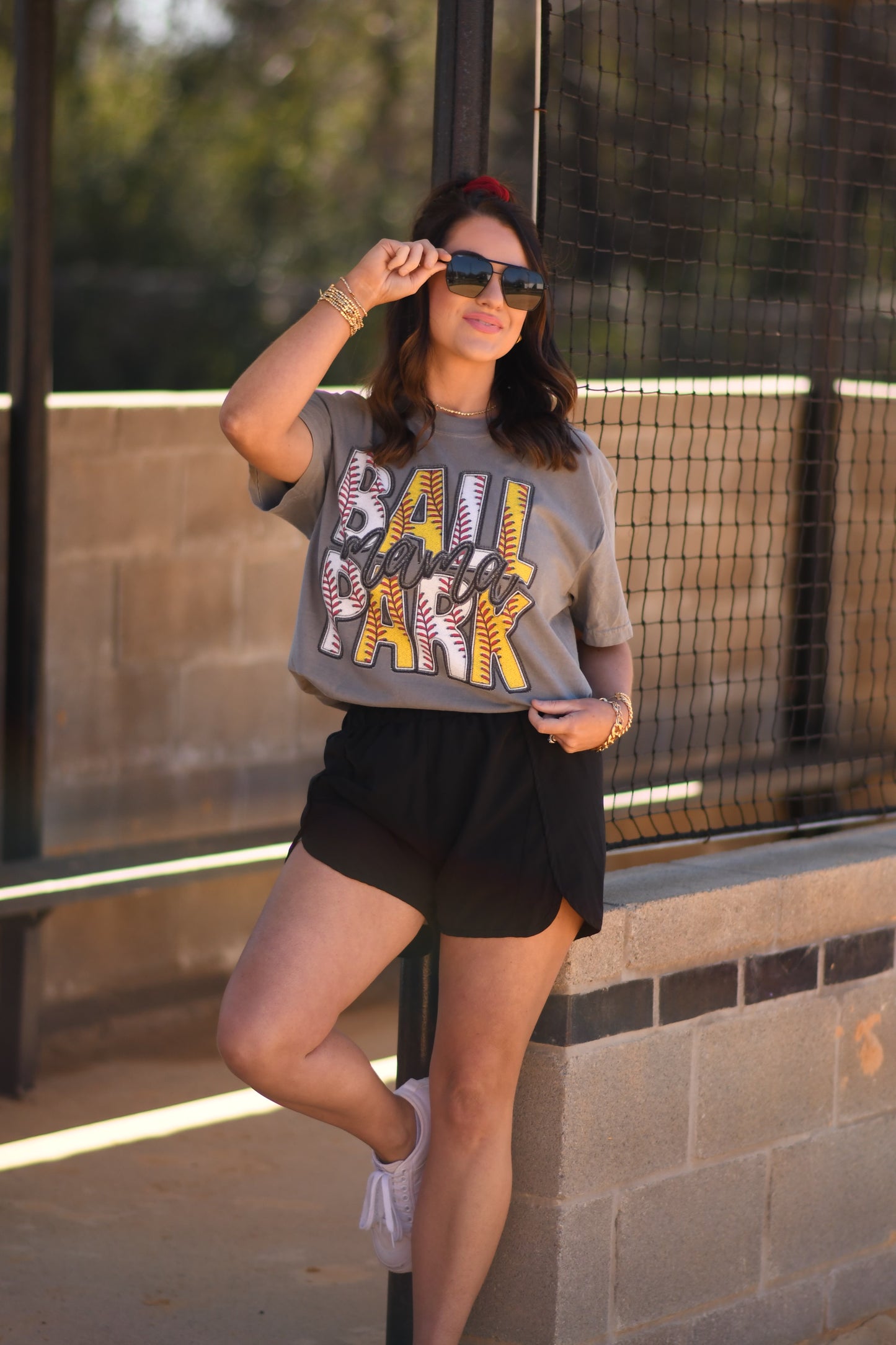 Ballpark Mama Tee