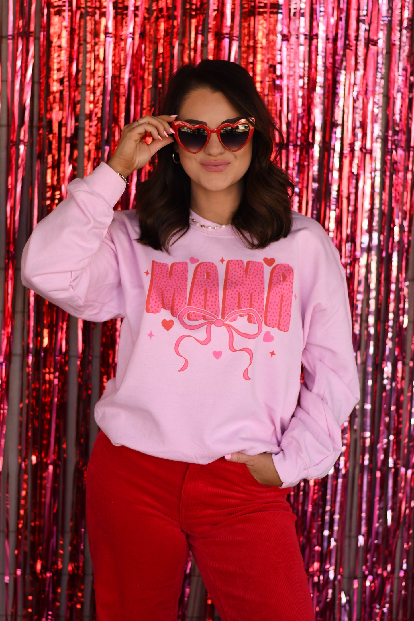 Mama Bow Sweatshirt