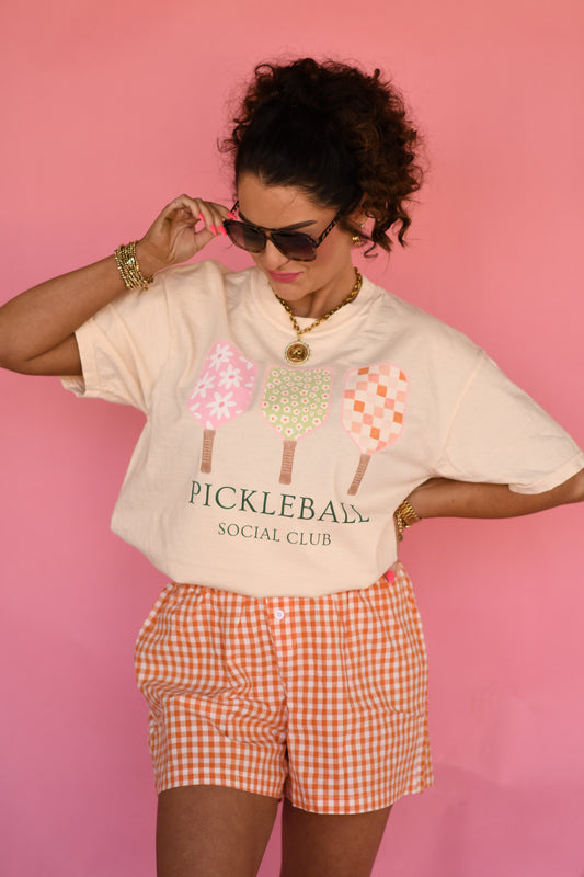 Pickleball Social Club Tee