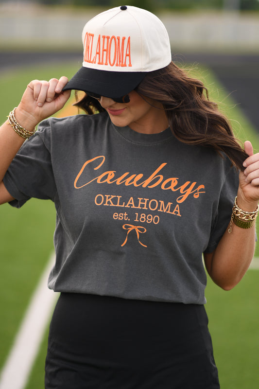 Cowboys Oklahoma Bow Tee