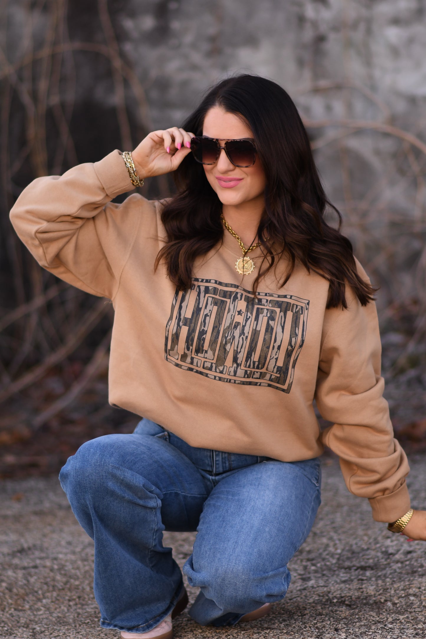 Howdy Camo Sweatshirt