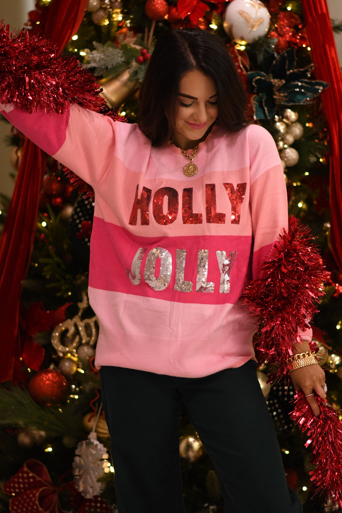 RTS Holly Jolly Sequin Sweaters