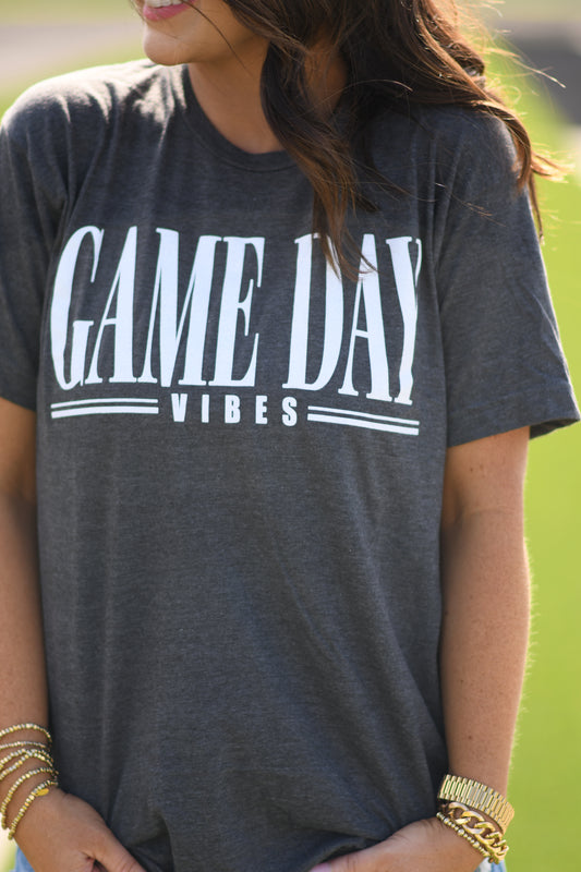 RTS Charcoal Game Day Vibes Tee