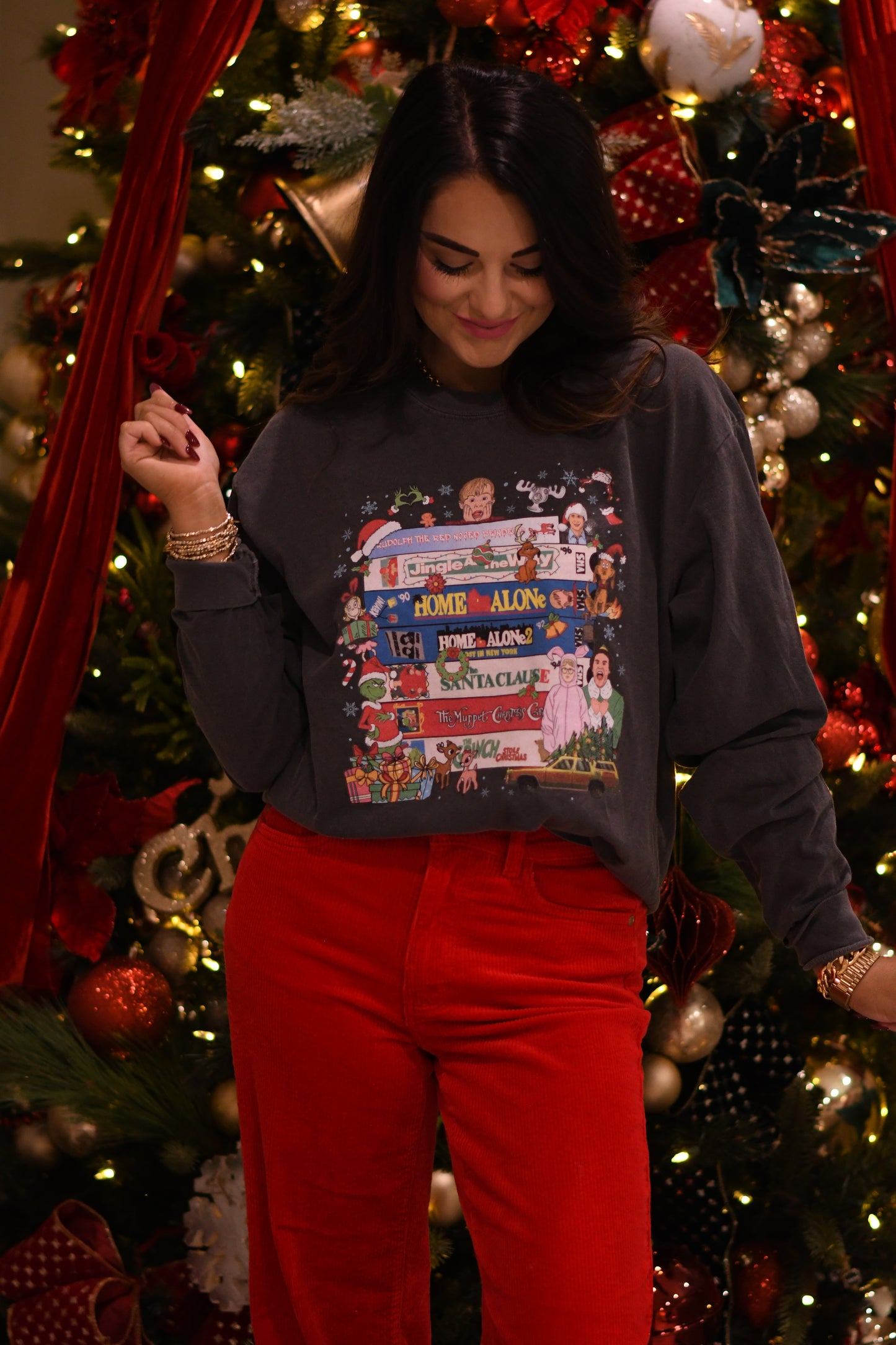 Christmas Movies Tee / Long Sleeve Tee
