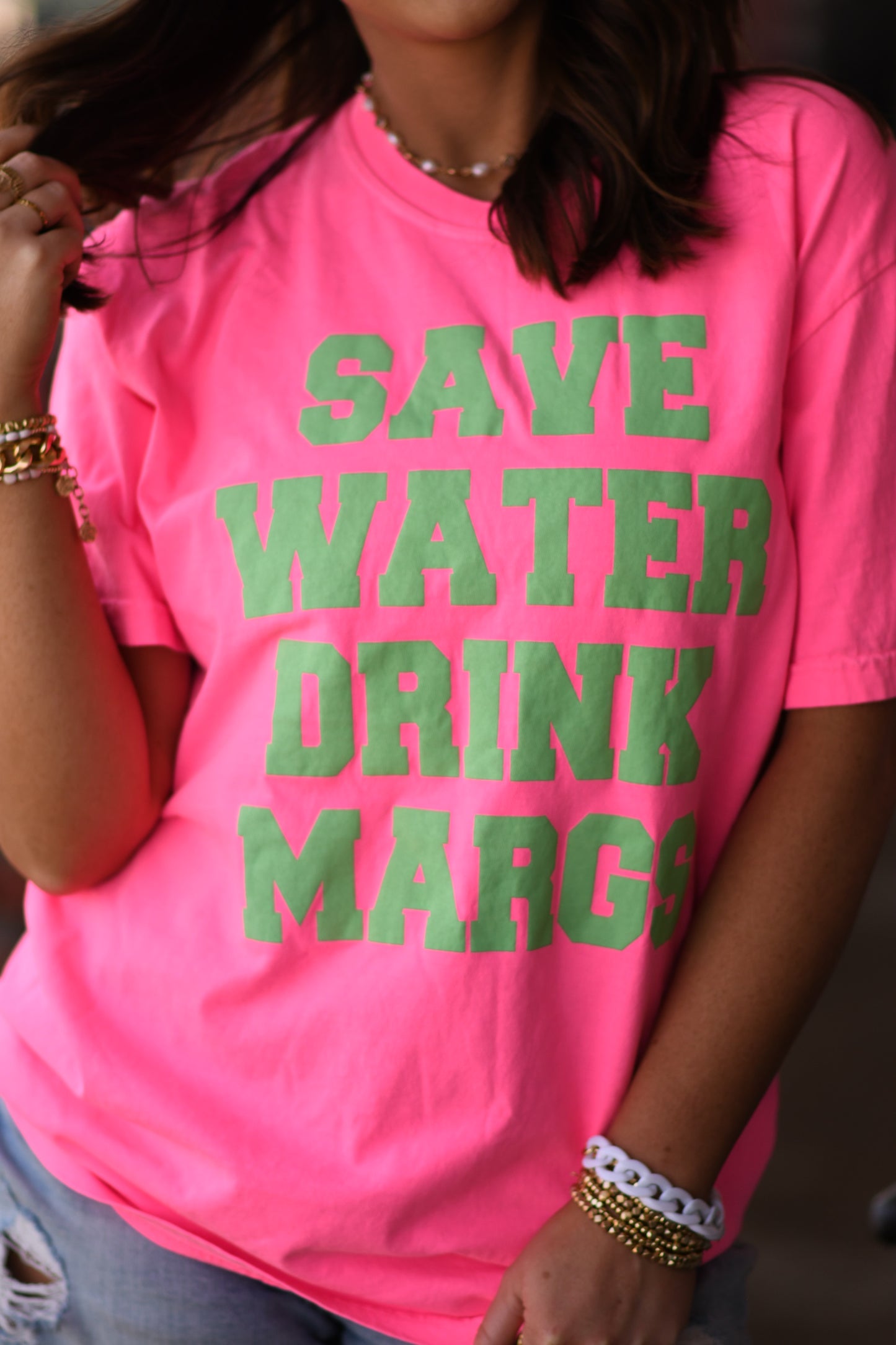 RTS Save Water Drink Margs Tee