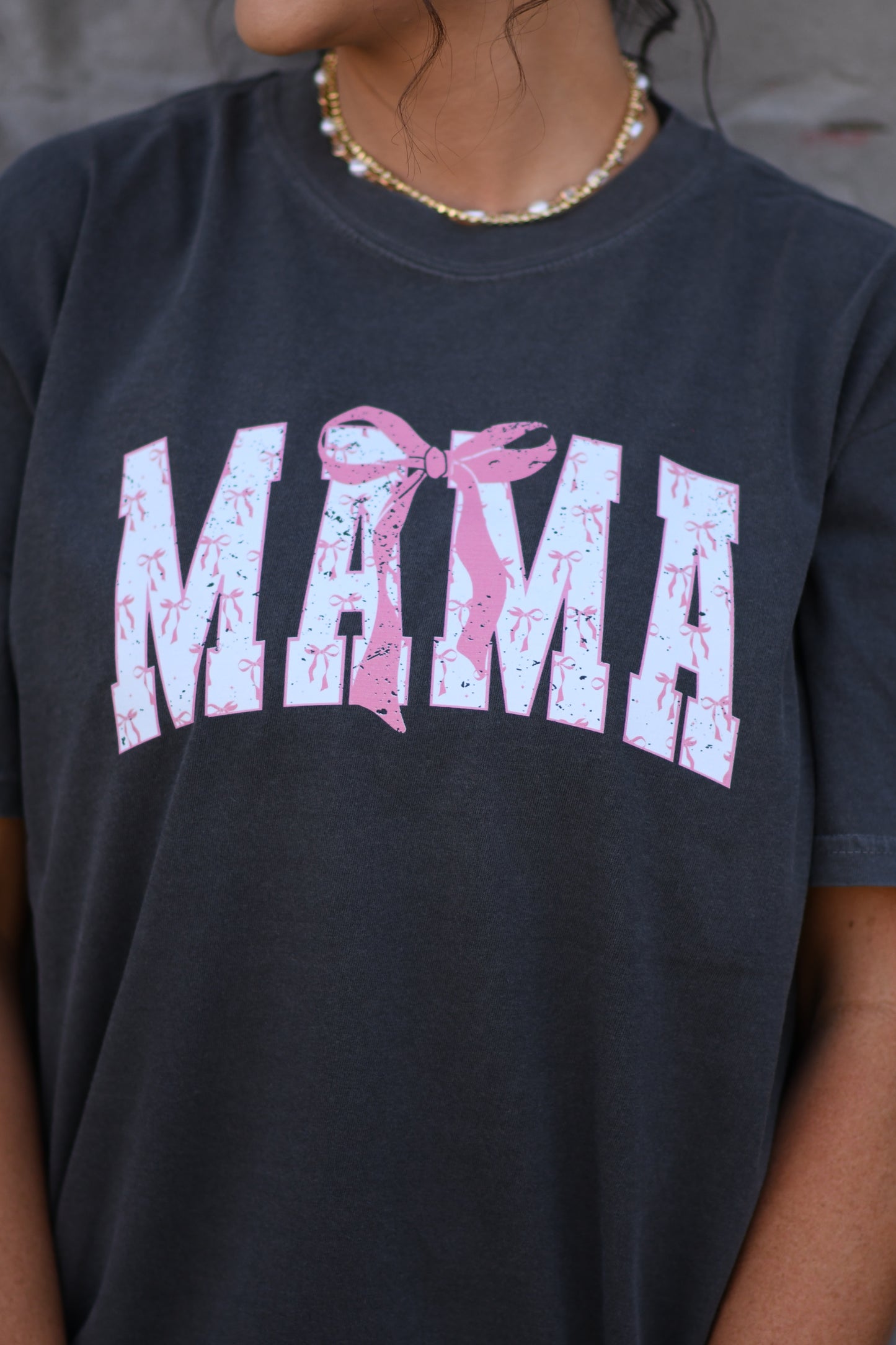 Mama And Mini Bow Tees