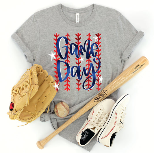 Game Day Stitches Tee